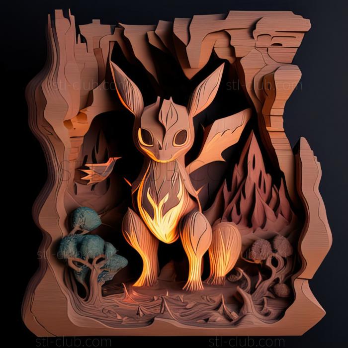 3D model The Ghost of Maidens Peak The Ghost Pokmon and the Summ (STL)
